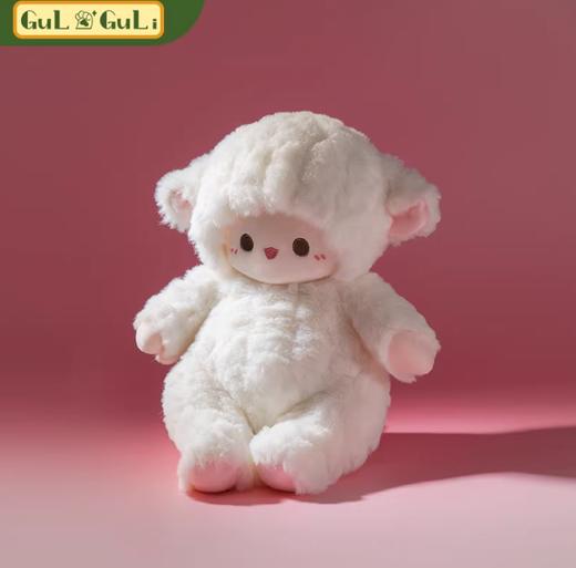 小羊古力·小羊桃白色玩偶（28cm） 商品图1