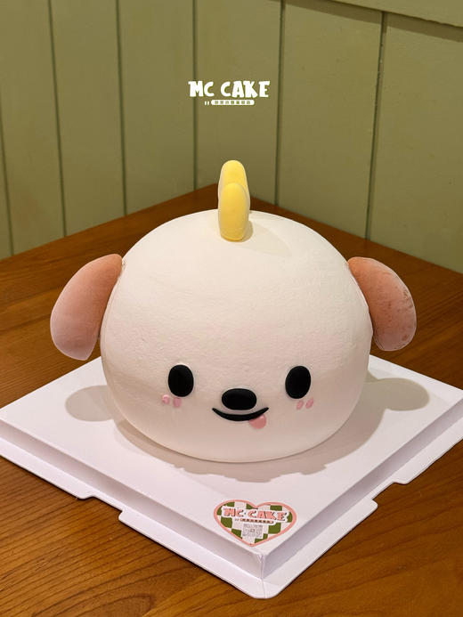 立体狗龙头像蛋糕 商品图0