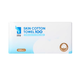 !TO艾特柔全棉亲肤洁面柔巾100抽