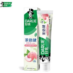 好来茶倍健牙膏白桃味+百香果味 组合装