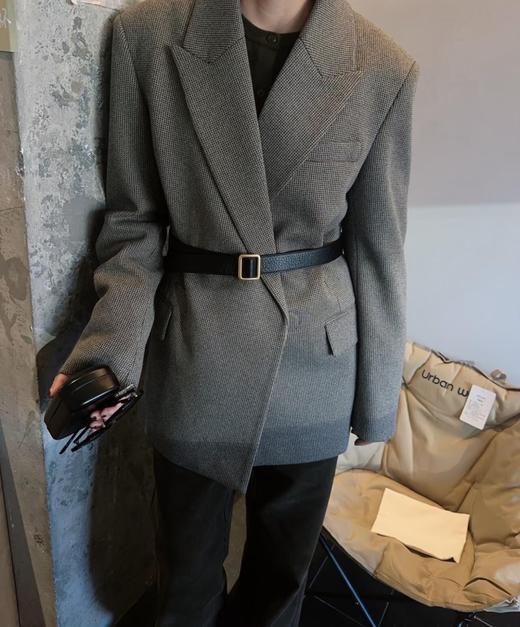 无折扣 The row同款 肯豆朱珠~ROW双面头层牛皮腰带 简约百搭老钱风 商品图7