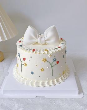 蛋糕定制—奶油花札