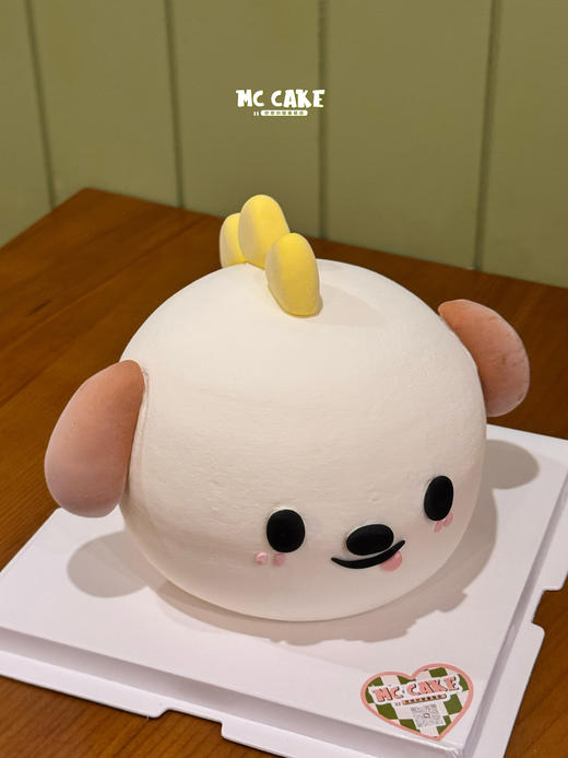 立体狗龙头像蛋糕 商品图1