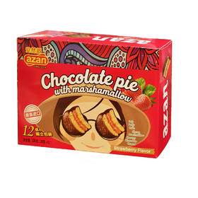 336g安然派巧克力派草莓味