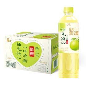统一果漾柚见倾心（低糖）500ml*15瓶/件