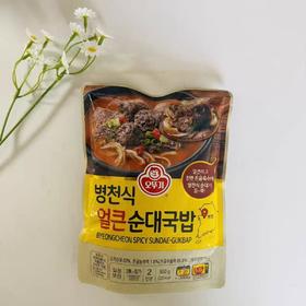 不倒翁/炳川米肠汤饭오뚜기병천식얼큰순대국밥500g