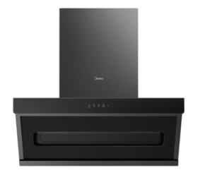 美的（510890）油烟机DP30顶侧双吸家用21立方爆炒大吸力 420Pa静压挥手智控