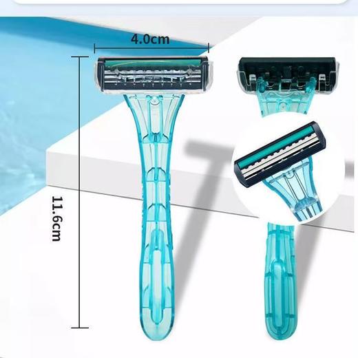 一次性刮胡刀不含剃须膏独立包装水会浴场美容院宾馆民宿酒店专用剃须刀 商品图3