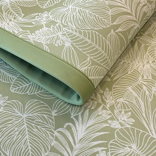 【春夏上新】自然醒5A乙纶全PE花卉轻奢提花凉感软凉席高端夏季冰丝凉席三件套床笠凉感空调单席垫子（可水洗机洗）QJ 商品图10