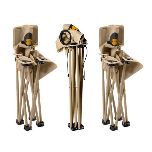 洛克猩球一桌两椅四件套（米色）[cs51] 商品图8