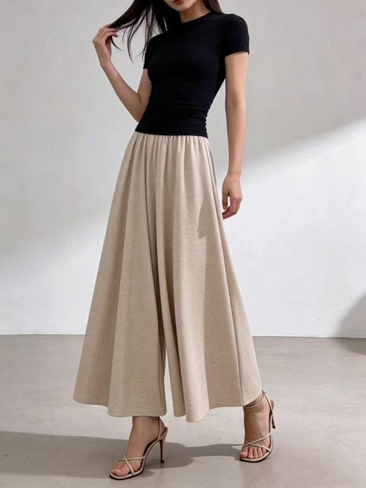 418良粉节|2026 活动爆款 品牌促【自营】衣周期 （糯米软）6809花纱半身裙裤-喜出 商品图1