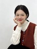 品牌促【自营】衣周期 2521彩虹扣针织百搭马甲上衣-喜出 商品缩略图3