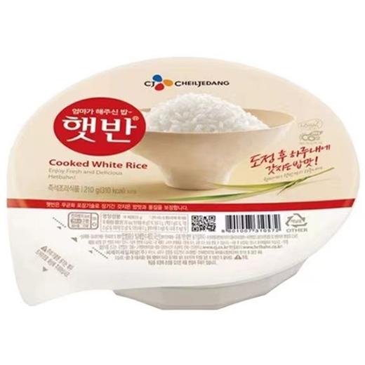 希杰嗨饭白米饭210gCJ햇반 백미밥 商品图0