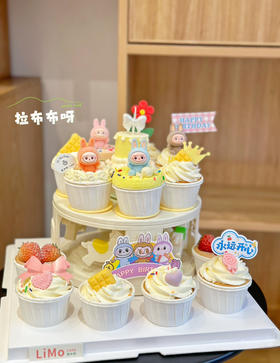 旋转音乐台cupcake