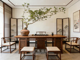 棕盆造型海岛栀子花