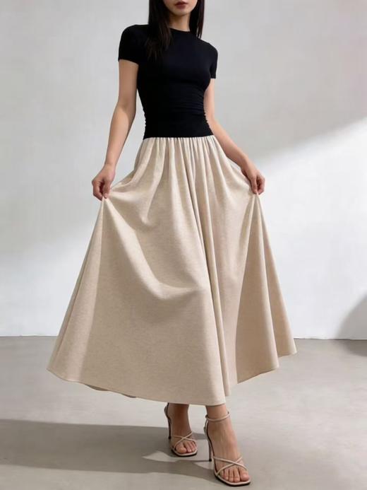 418良粉节|2026 活动爆款 品牌促【自营】衣周期 （糯米软）6809花纱半身裙裤-喜出 商品图4