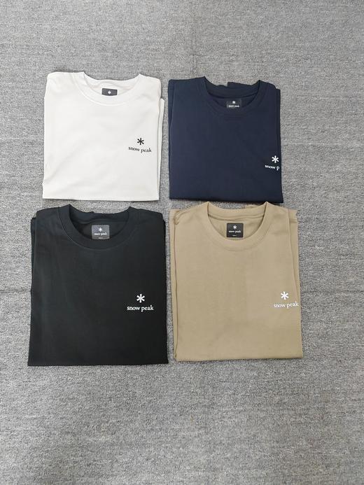 数量一点点 日本订单雪峰snowpeek纯棉短袖，科技面料，有速干功能..上身贼帅 商品图0