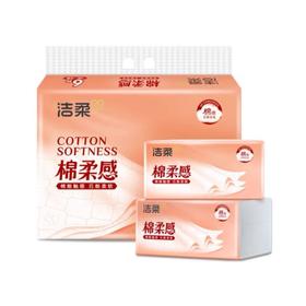 洁柔Face粉立体压花软抽纸6包*1提【21002627】
