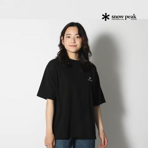 数量一点点 日本订单雪峰snowpeek纯棉短袖，科技面料，有速干功能..上身贼帅 商品图6