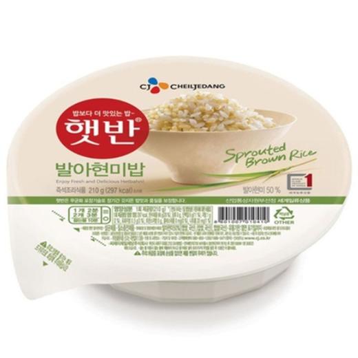 希杰嗨饭发芽玄米饭210gCJ햇반 발아현미밥 商品图0