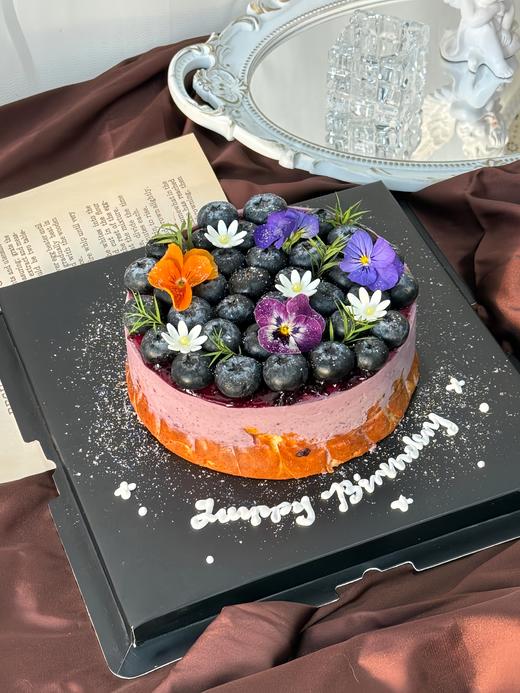 【蓝莓莓巴斯克】重芝士蛋糕-创意热卖 商品图0