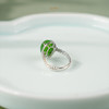 【薄荷汀】18K白金碧玉蛋面戒指 商品缩略图4