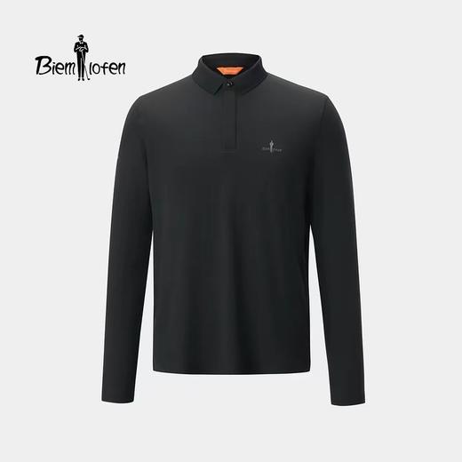 现货 比音勒芬新款POLO衫长袖.带纯棉质感和速干效果的科技面料.. 商品图2