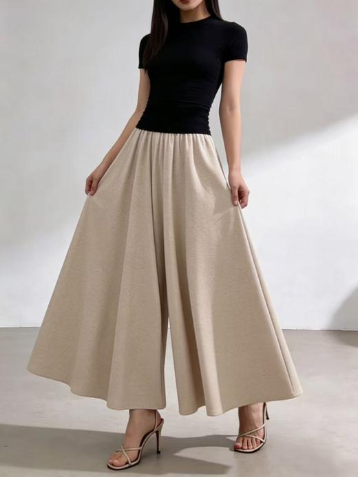 418良粉节|2026 活动爆款 品牌促【自营】衣周期 （糯米软）6809花纱半身裙裤-喜出 商品图2