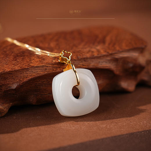 【椿山雪】羊脂白玉琮 商品图2