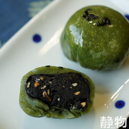 艾草青团 （55g✖️6块）芋泥 /红豆 /肉松/奶酪饼干+芝麻 商品图5