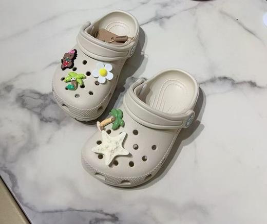 【预售】儿童潮牌洞洞鞋男女童凉拖外穿夏季包头婴幼儿室内沙滩宝宝家居防滑鞋 商品图6