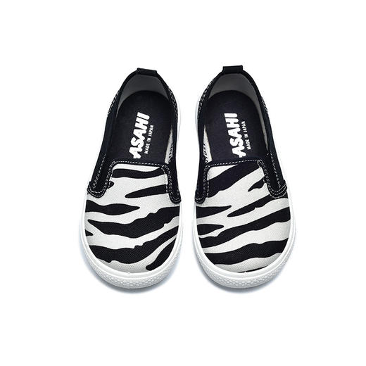 asahi朝日 26SS新品 童鞋日本制儿童一脚蹬帆布鞋 商品图5