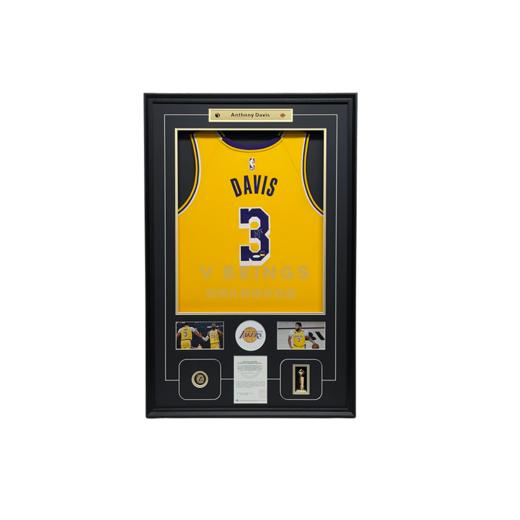 收藏系列 戴维斯 湖人队3号黄色球迷版 亲笔签名球衣 商品图0