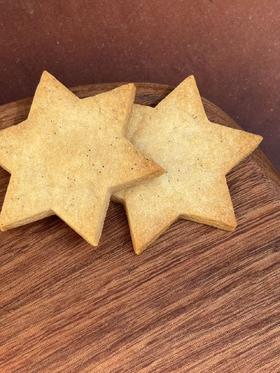 星星香草饼干2块装Star Vanilla cookies