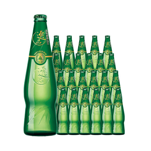青岛啤酒 逸品纯生218ml*24瓶/箱 商品图1