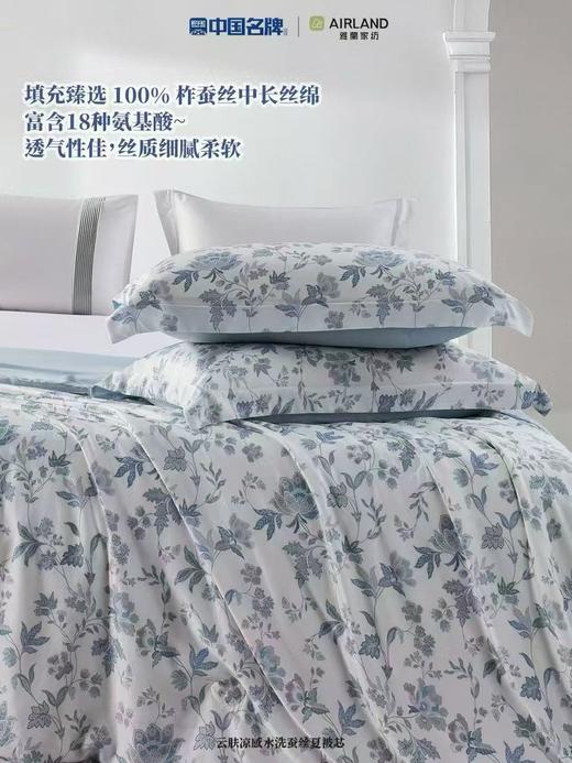 【4月】雅兰 云肤凉感水洗蚕丝夏被芯【7F童床】[广百北京路店] 商品图0
