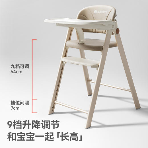 贝肽斯成长椅宝宝餐椅多功能儿童餐椅吃饭家用餐桌椅学习椅可水洗 商品图4