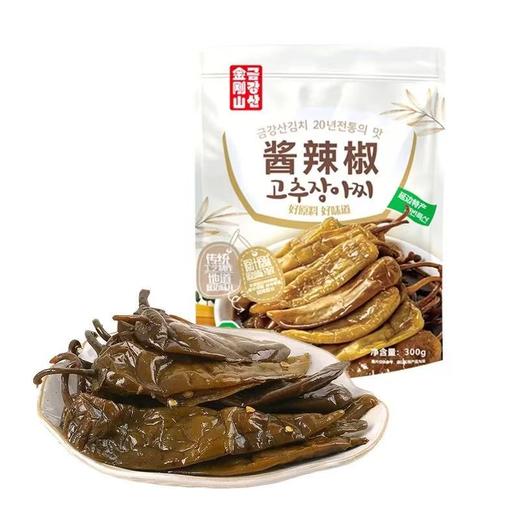 金刚山酱辣椒금강산고추장아찌300g 商品图0