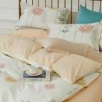 杉杉家纺悦家纯棉四件套-花苒-米QFS-18815 商品图1