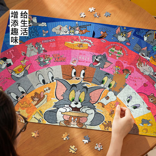 TOi图益-Tom and Jerry-猫鼠印记-1000片 商品图1