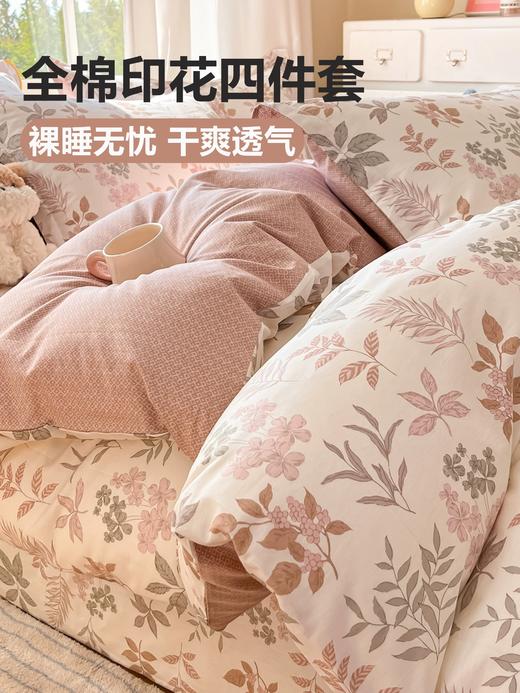 杉杉家纺悦家纯棉四件套-洛克庄园QFS-18815 商品图1