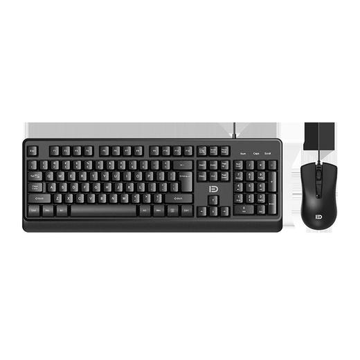 富德8700P有线键盘鼠标套装 USB按键舒适耐用 商品图4