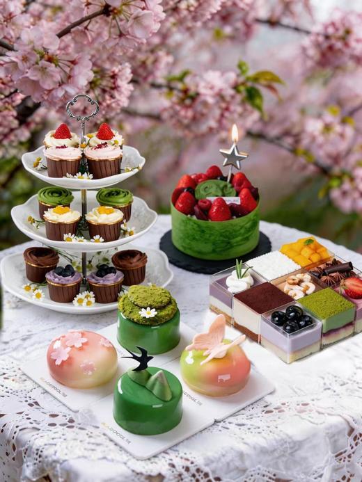 50人套餐：5磅春野+九宫格慕斯杯+轻蛋糕+拾春纪 商品图0