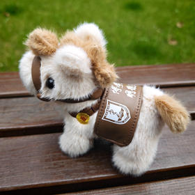 生肖小马毛绒挂件