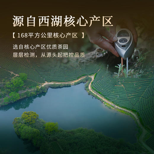 狮峰牌西湖龙井润字精品罐装50g 商品图3
