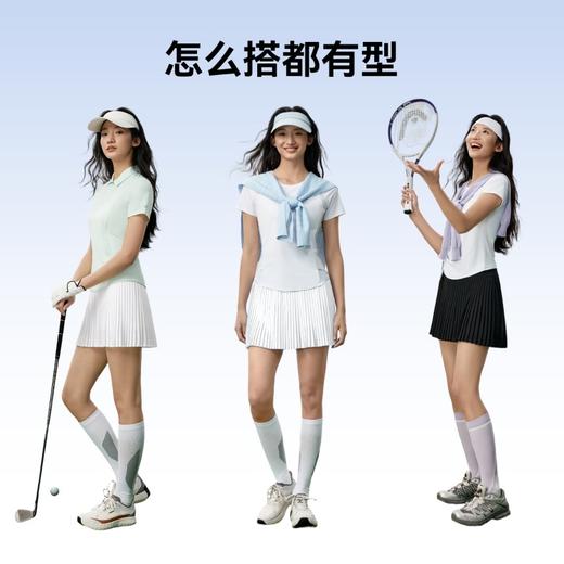 魔力薇薇高腰活力百褶裙女2026夏季新款遮胯防走光运动半身短裙裤 商品图4