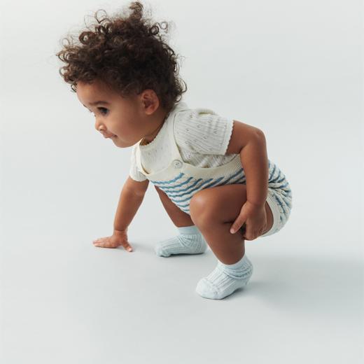 FUB 26SS新品 春夏有机绵经典网球袜条纹袜 商品图4