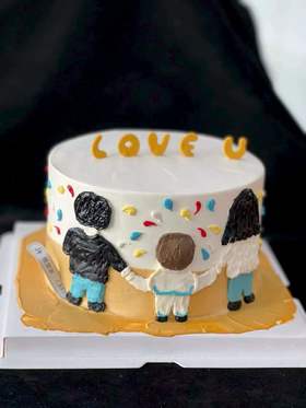 蛋糕定制—欢乐家庭