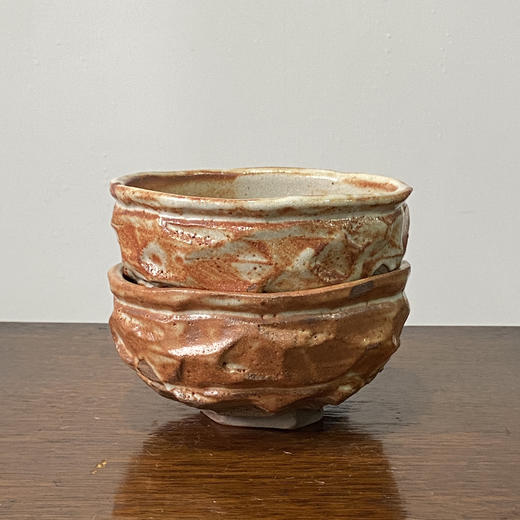 【苏州】日本中古粗陶手作器皿 带签章 X1537 商品图0