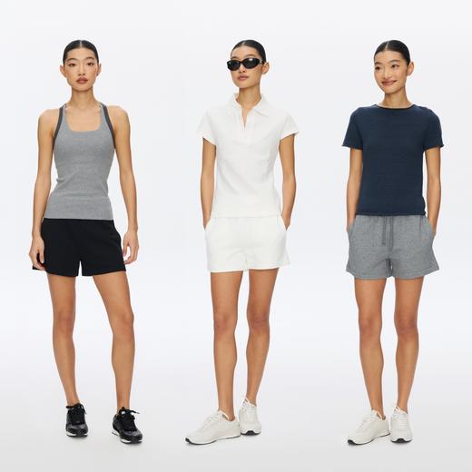 Oneup毛巾运动短裤卫裤 商品图4